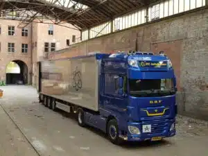 dtc vrachtwagen transport onderweg